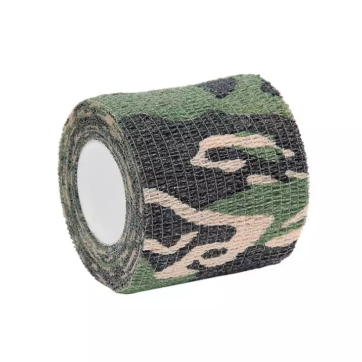 Camouflage Tape 50 mm, 4.5 m, Woodland, Fosco - Masking Tapes - 469351-51 - 1