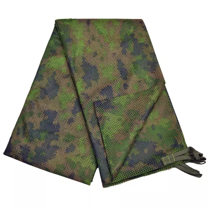 M05 Utility Mesh Scarf 140x140 cm, camo pattern - Net Scarves - 031680-1 - 1