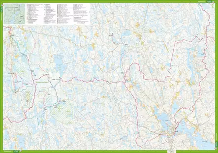 Map of Seitseminen Helvetinjärvi, Pirkan Taival, Calazo - Maps and Bags - 512 - 2