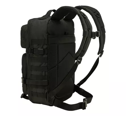 Brandit Assault Pack Patch, Medium, Black - Backpacks - 8022-2 - 2