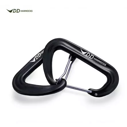 DD Carabiner 2 pcs, Black - Climbing and Carabiners - DD-KABK2 - 2