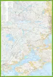 Map of Tampere Orivesi, Calazo - Maps and Bags - 522 - 3