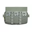 Tasmanian Tiger Plate Carrier Pouch VL IRR, Stone Grey Olive - Horizontal Pockets - 8819-332 - 5