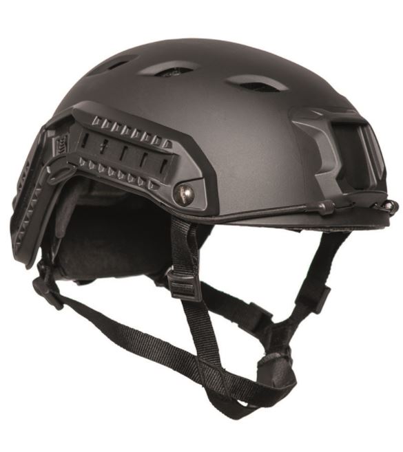 FAST Bump High Cut Helmet, Black, Mil-Tec - Tactical Helmets - 16662502 - 1