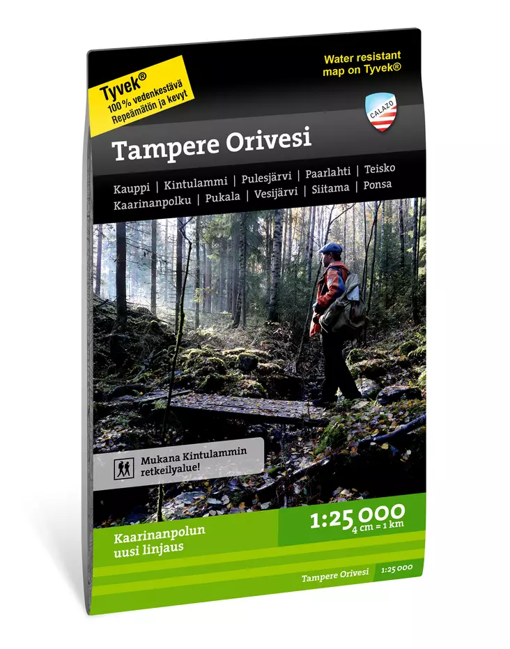 Map of Tampere Orivesi, Calazo - Maps and Bags - 522 - 1