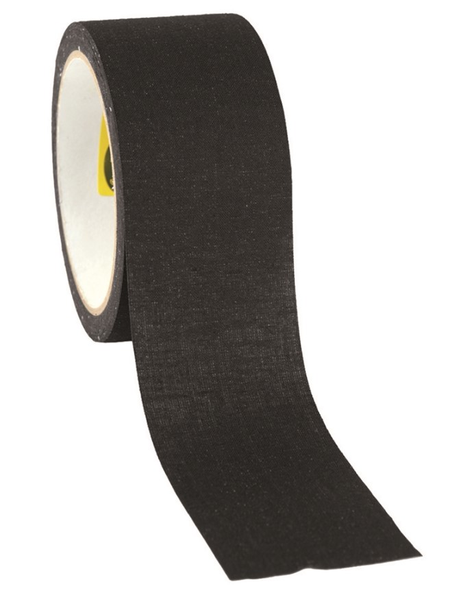 Fabric tape black 50 mm, 10 meters, Mil-Tec - Masking Tapes - 15934002 - 1