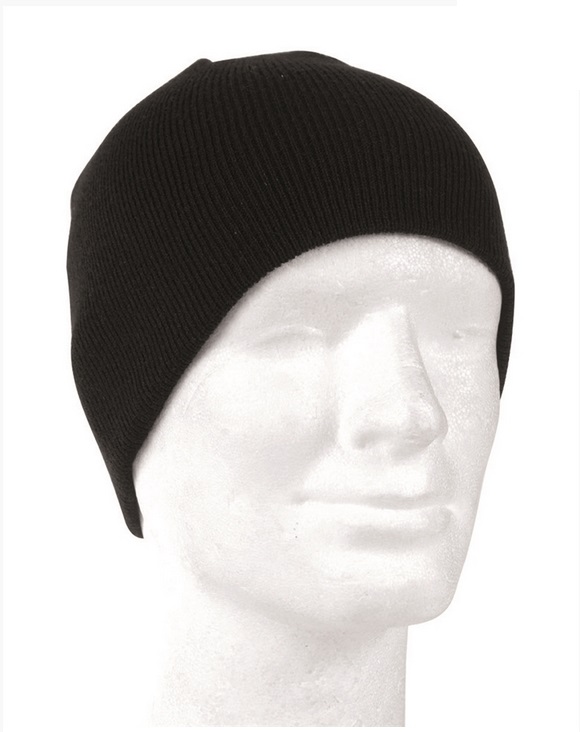 Beanie Hat, Black, Mil-Tec - Beanies - 12138002 - 1