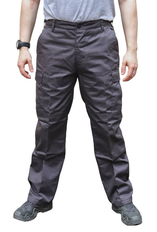 BDU Cargo Pants, Black, Mil-Tec - Cargo Pants - 11805002 - 1