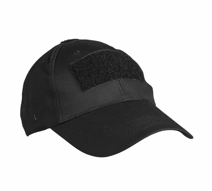 Tactical Baseball Cap, Black, Mil-Tec - Caps and Field Hats - 12319002 - 1