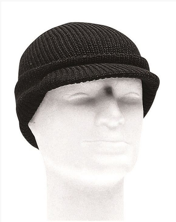 US Jeep Cap Black Beanie, Mil-Tec - Caps and Field Hats - 12141002 - 1
