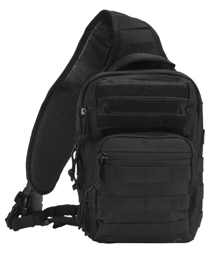 Brandit Sling Bag Backpack, Black - Backpacks - 8036-2 - 1