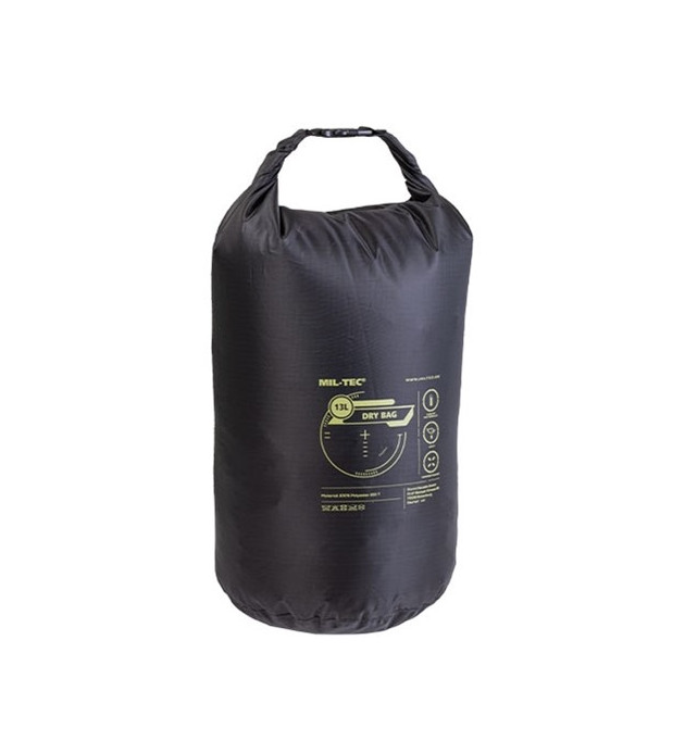 13-Liter Packing Bag, Black, Mil-Tec - Gear Bags and Sacks - 13878102 - 1
