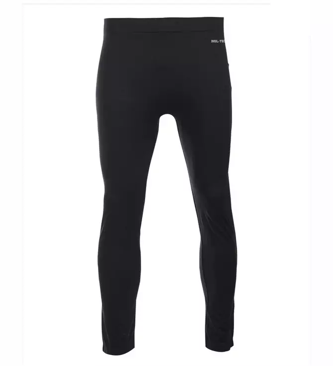 Long Sport Underwear, Mil-Tec, Black - Underwear - 11235002-002 - 1