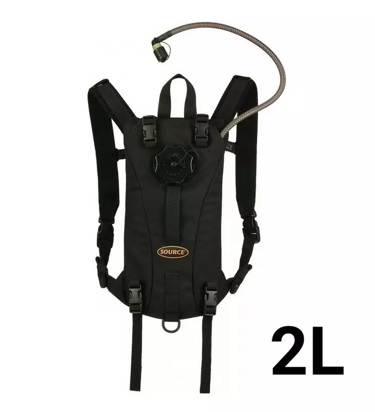 Source Tactical Hydration Pack, Black, 2L - Backpacks - 4000330102 - 1