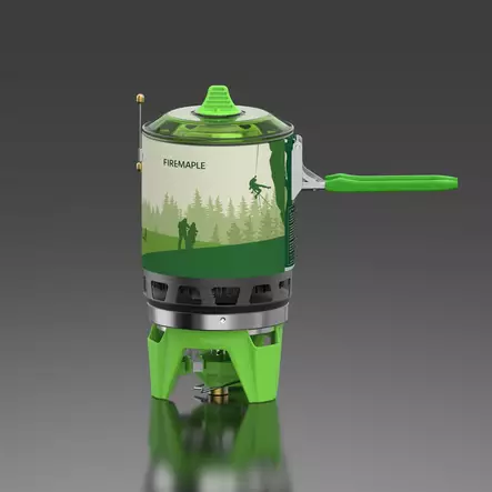 Fire-Maple STAR X3 Gas Stove Set with 0.8-Liter Cooking Pot - Gas Stoves - FMSTARX3 - 1