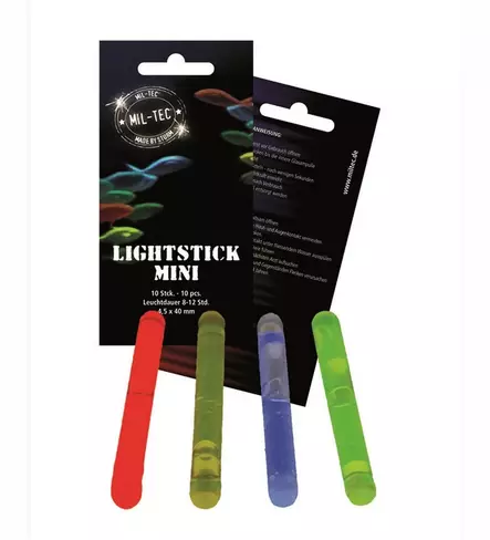 Mini Light Stick 4 cm, Mil-Tec - Glow Sticks - 14931503 - 1