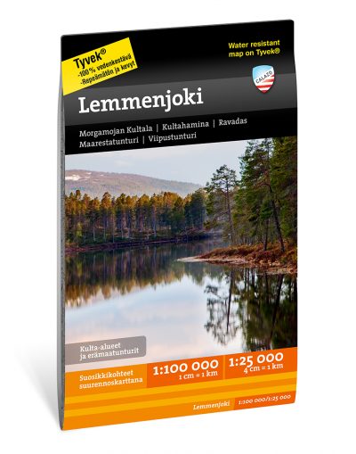 Map, Lemmenjoki, Calazo - Maps and Bags - 503 - 1
