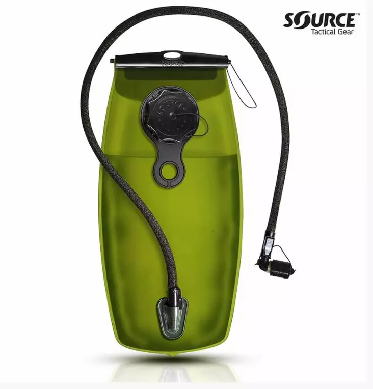 Source WXP Storm Valve Hydration Bladder, 3 Liters, Black - Hydration Packs and Bags - 4500130103 - 1