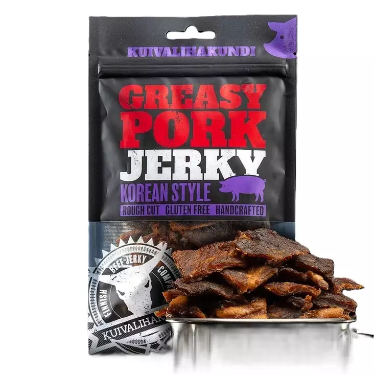 Greasy Pork Jerky Korean Style, 50 g - Outdoor Meals - 2026-3-3 - 1