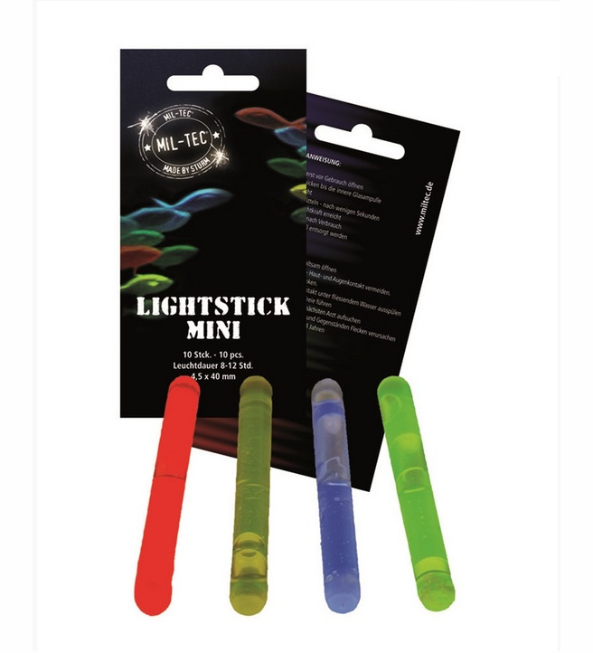 Mini Light Stick 4 cm, Mil-Tec - Glow Sticks - 14931503 - 1
