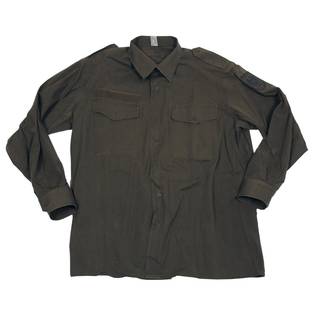 Austrian Field Shirt, Olive Green, Military Surplus - Field Shirts and Utility Shirts - 602214 - 2