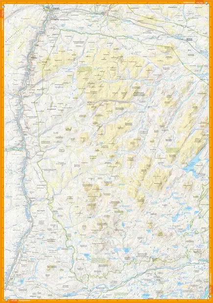 Map of Muotkatunturit & Kaamasjoki, Calazo - Maps and Bags - 524 - 2