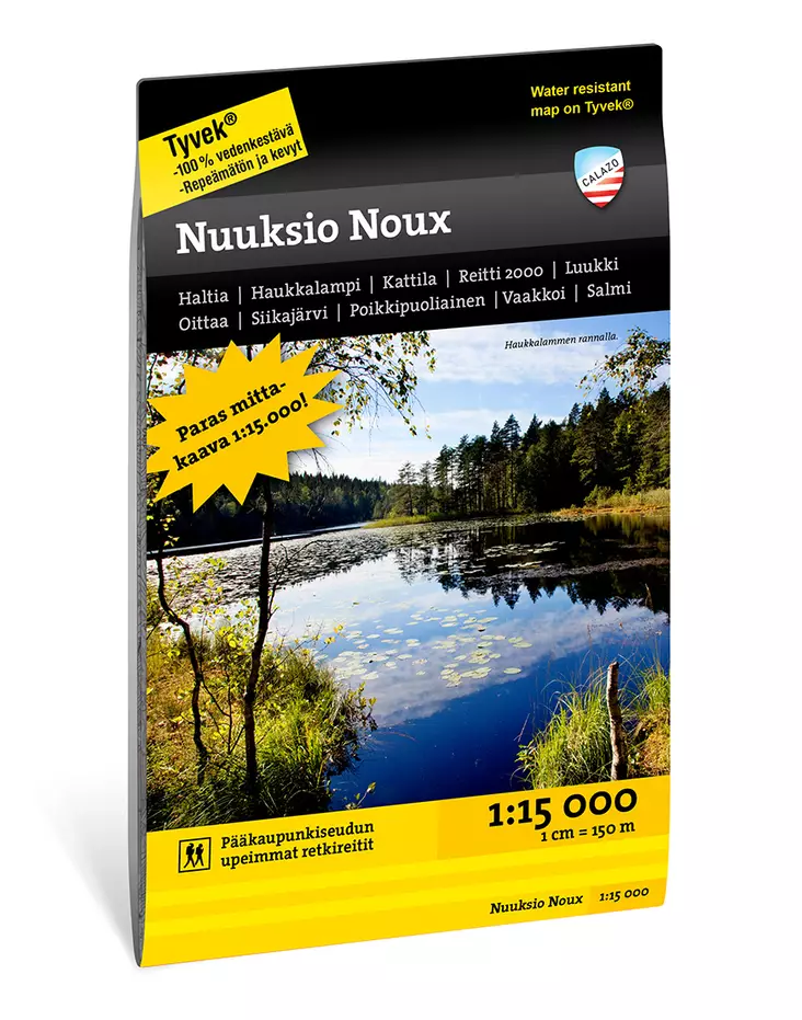Nuuksio Noux Map, Calazo - Maps and Bags - 514 - 1