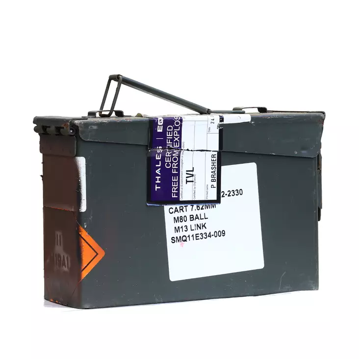 NATO 30 Caliber Ammunition Box, Green, Surplus - Ammunition Boxes - 627904 - 1