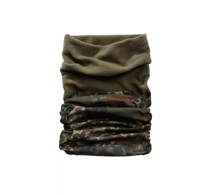 Brandit Fleece Tube Scarf, Flecktarn - Buffs and Tube Scarves - 7018-14 - 1