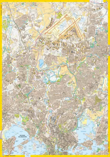 Map of Helsinki Region: Central Park & Sipoonkorpi, Calazo - Maps and Bags - 515 - 3