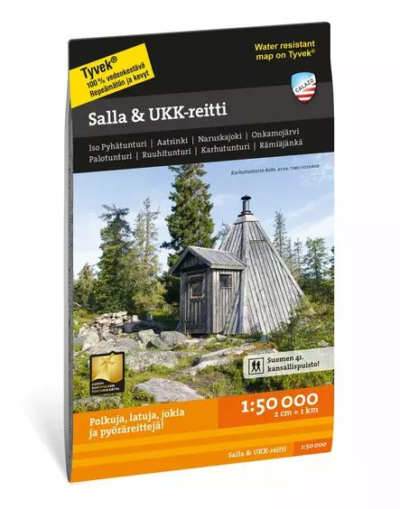 Salla & UKK Route Map - Maps and Bags - 525 - 1