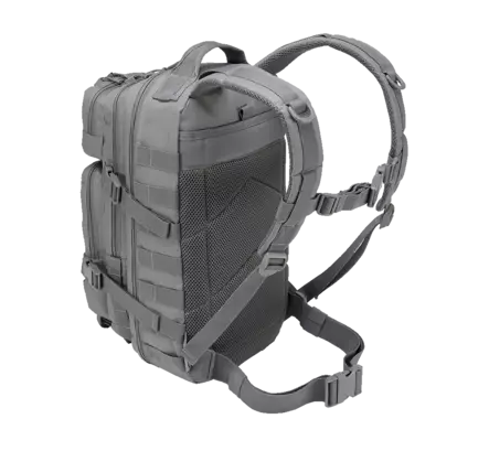 Brandit Assault Pack, Small, Gray - Backpacks - 8007-5 - 2