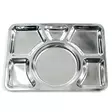 Metal Prison Tray, Stainless Steel, Fosco - Camping Cookware - 311015 - 1