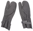 Austrian fabric glove without lining, gray, military surplus - Gloves and Mittens - 615164-8-8-5 - 1