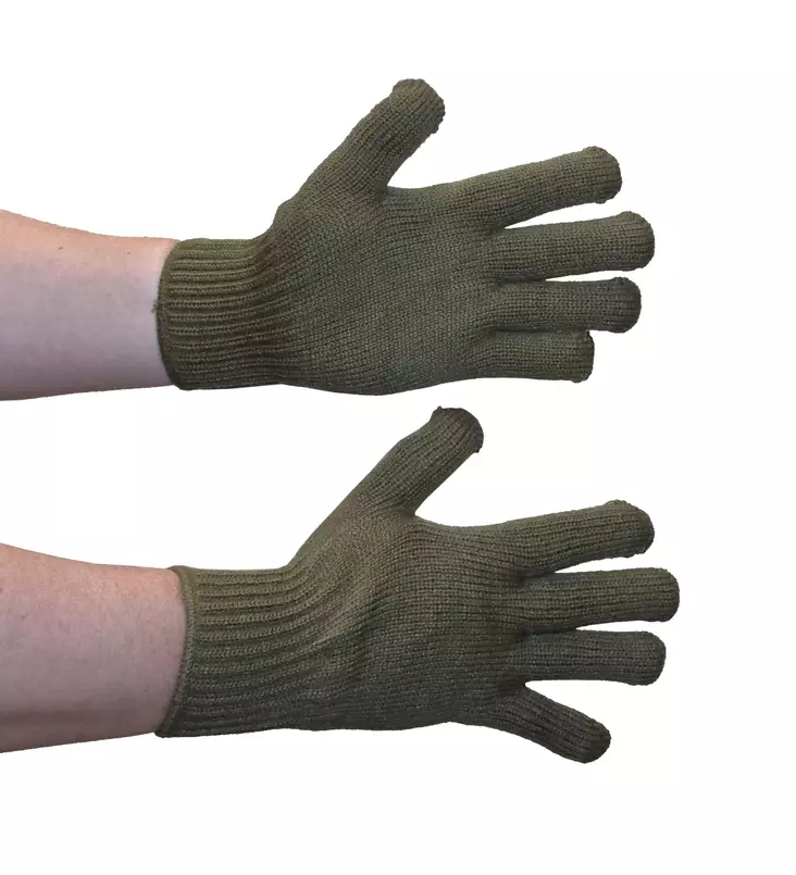 Belgian wool gloves, surplus - Gloves - 615195 - 1