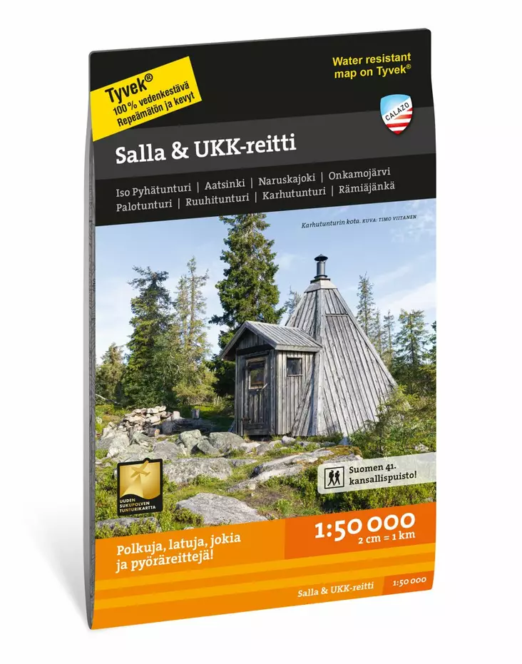 Salla & UKK Route Map - Maps and Bags - 525 - 1