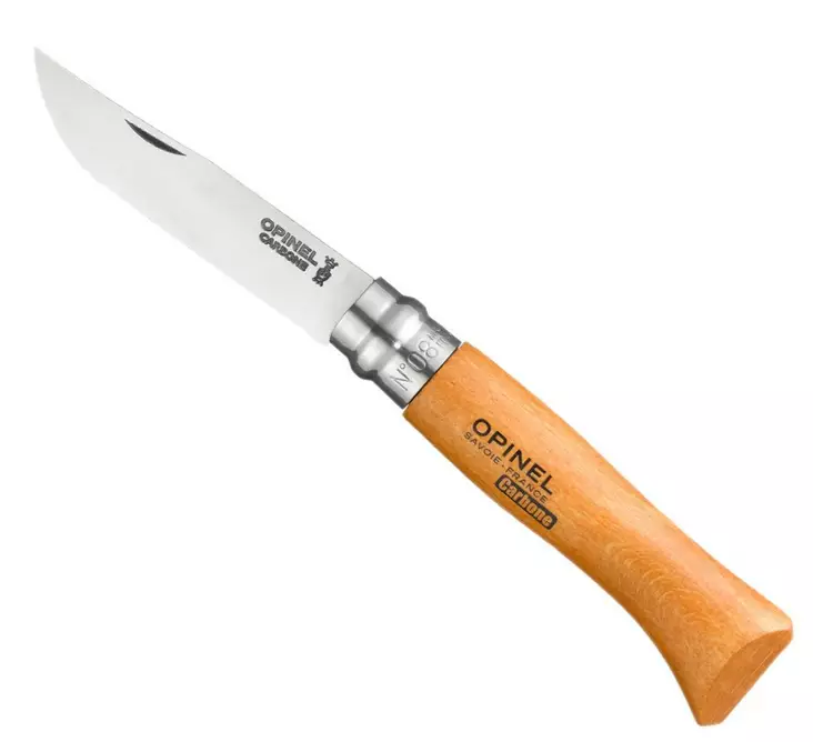 Opinel No. 8 Carbon Folding Knife - Knives - 91884655 - 1