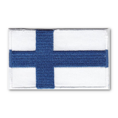 U.S.E. Finland Sleeve Flag, Full Color, 77 x 47 mm - Flags - 120835 - 1