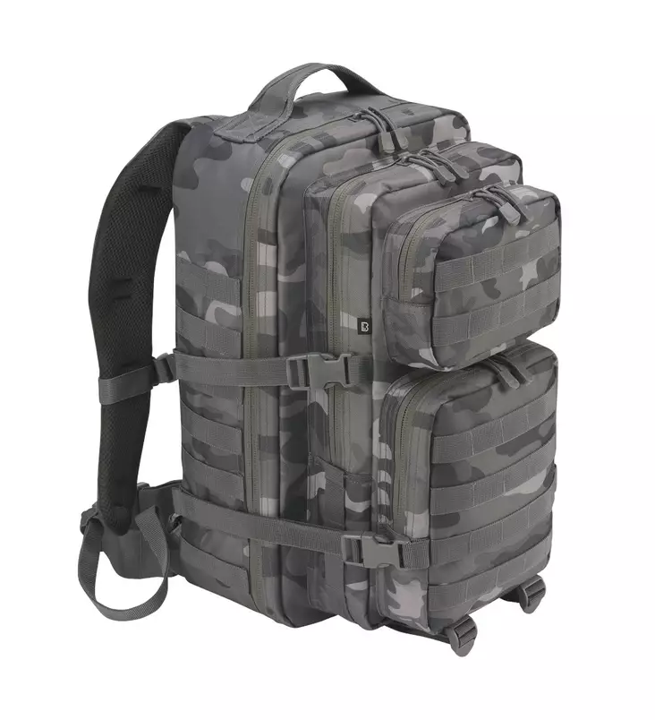 Brandit Assault Pack, Large, Grey Camo - Backpacks - 8008-215 - 1