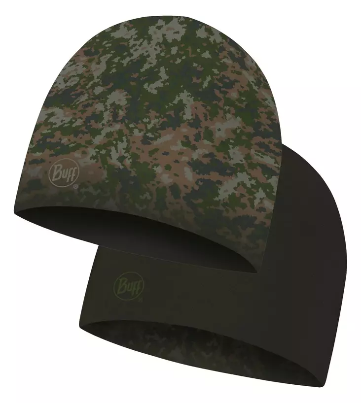 Original BUFF Microfiber Reversible Beanie, M05 Frost Camouflage - Beanies - 130362-555 - 2