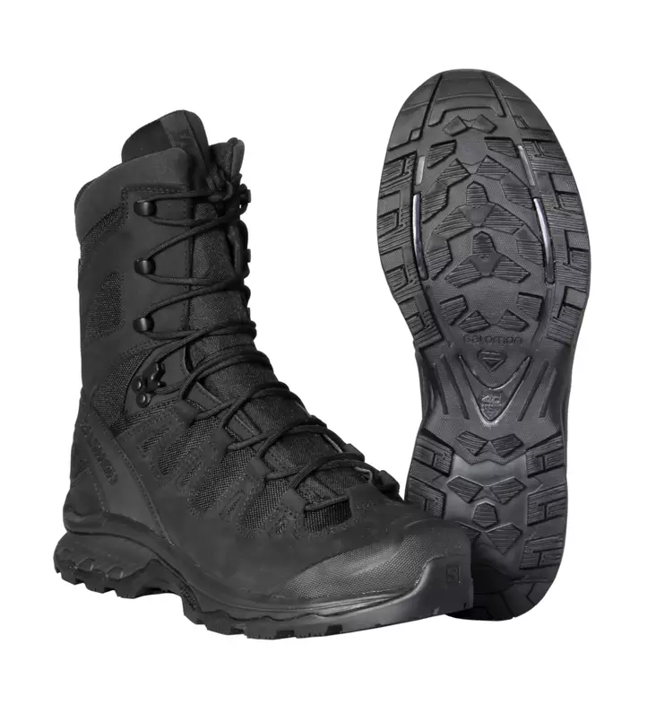 Salomon Quest 4D Forces HIGH GTX EN, Black - Boots and High-top Boots - L47195000-7-5 - 1
