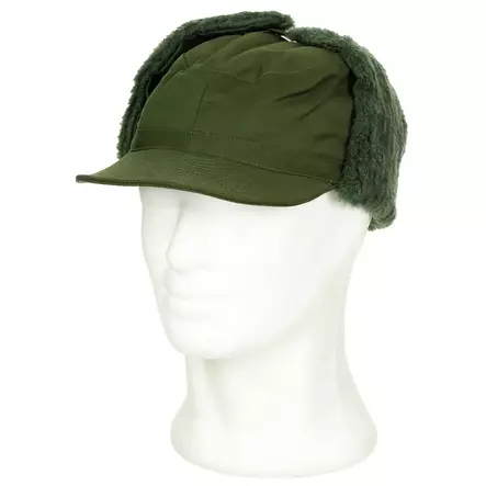 Swedish Army M59 Winter Cap, Surplus - Fur Hats - 610033B-56 - 1
