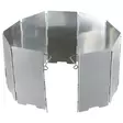 Wind Shield for Stove, Foldable, Aluminum, 9-Panel, MFH - Gas Stoves - 33686 - 1