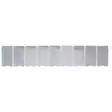 Wind Shield for Stove, Foldable, Aluminum, 9-Panel, MFH - Gas Stoves - 33686 - 2