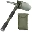 Shovel - Axe Combination Tool, 3 in 1, Olive Green, MFH - Shovels - 27036 - 1