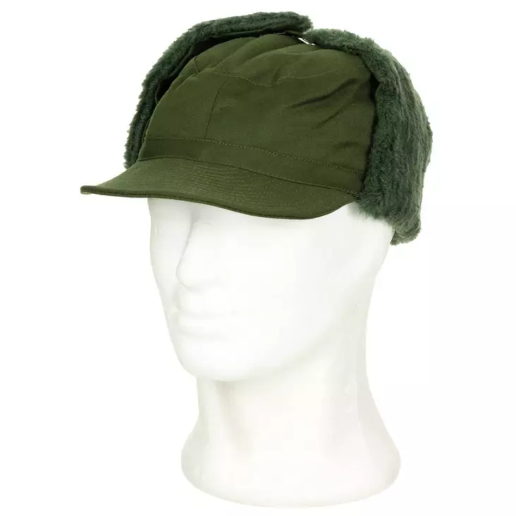 Swedish Army M59 Winter Cap, Surplus - Fur Hats - 610033B-56 - 1