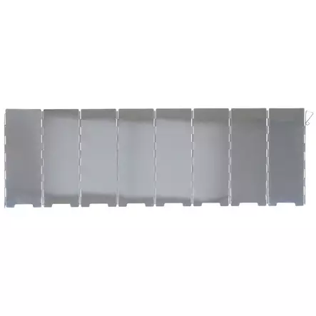 Windshield for Stove, Foldable, Aluminum, 8-Sheet, MFH - Gas Stoves - 33687 - 2