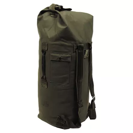 US Army Seabag Duffle Bag with Carry Straps, Olive Green, Surplus - Gear Bags and Sacks - 630237 - 1