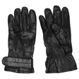 Austrian Leather Gloves with Lining, Black, Surplus - Gloves - 615165-7 - 1