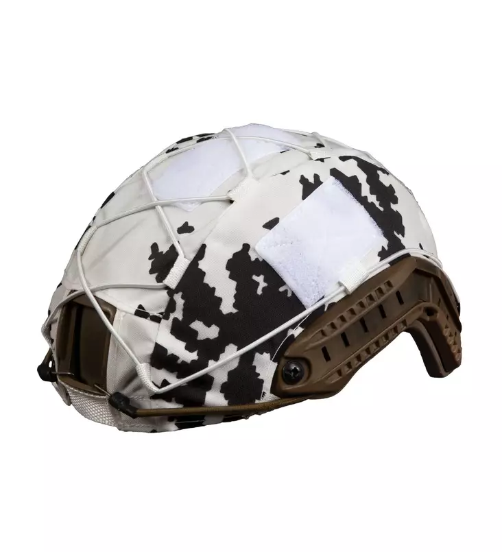 Savotta High Cut Helmet Cover V1, Large, Snow Camo - Helmet Liners - 165105077 - 1